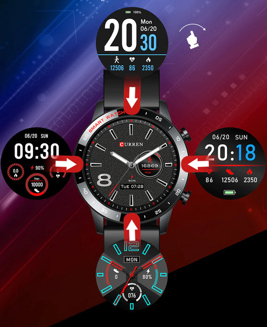 Reloj Smartwatch Deportivo - Curren 6001