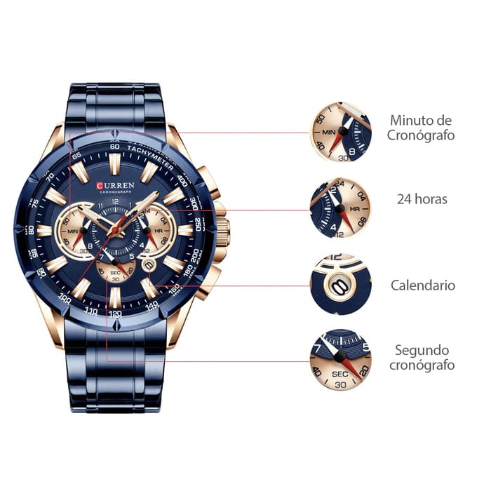 Reloj Para Hombre - Curren 8363